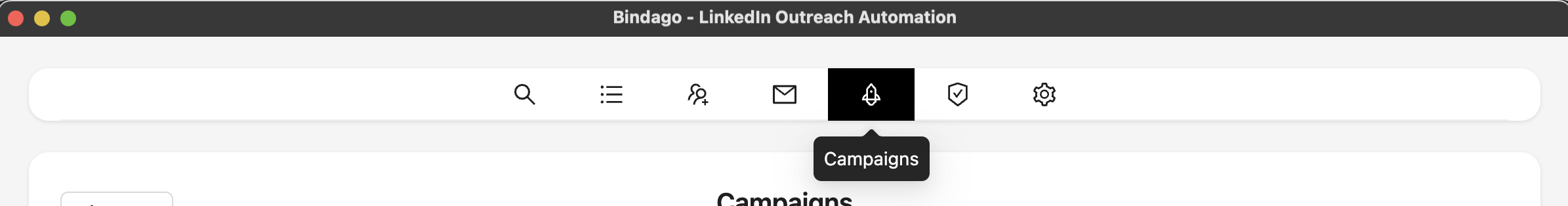 Campaign Menu Screenshot